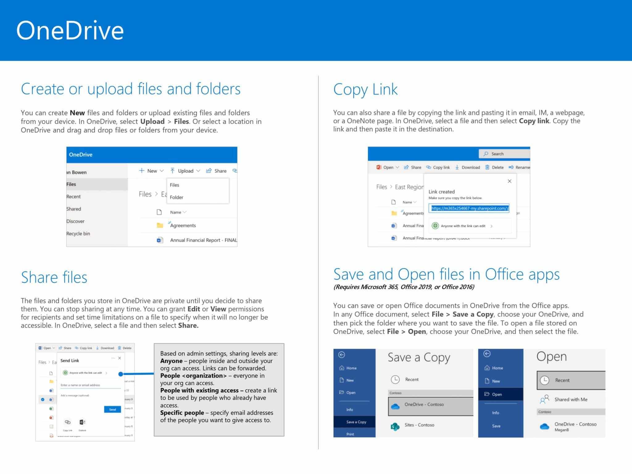 Microsoft OneDrive Quick Start Guide | Xantrion