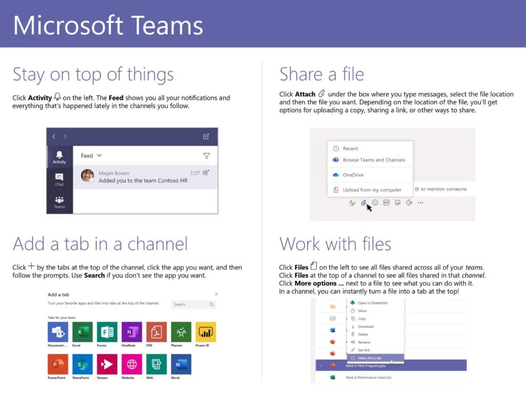 Microsoft Teams Quick Start Guide | Xantrion