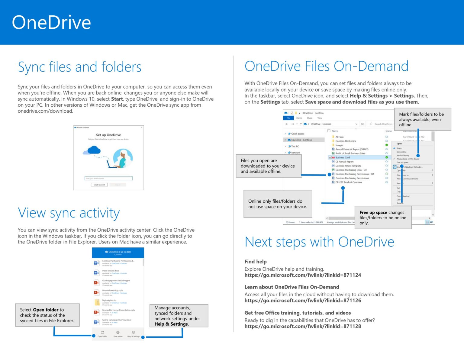 Microsoft OneDrive Quick Start Guide | Xantrion