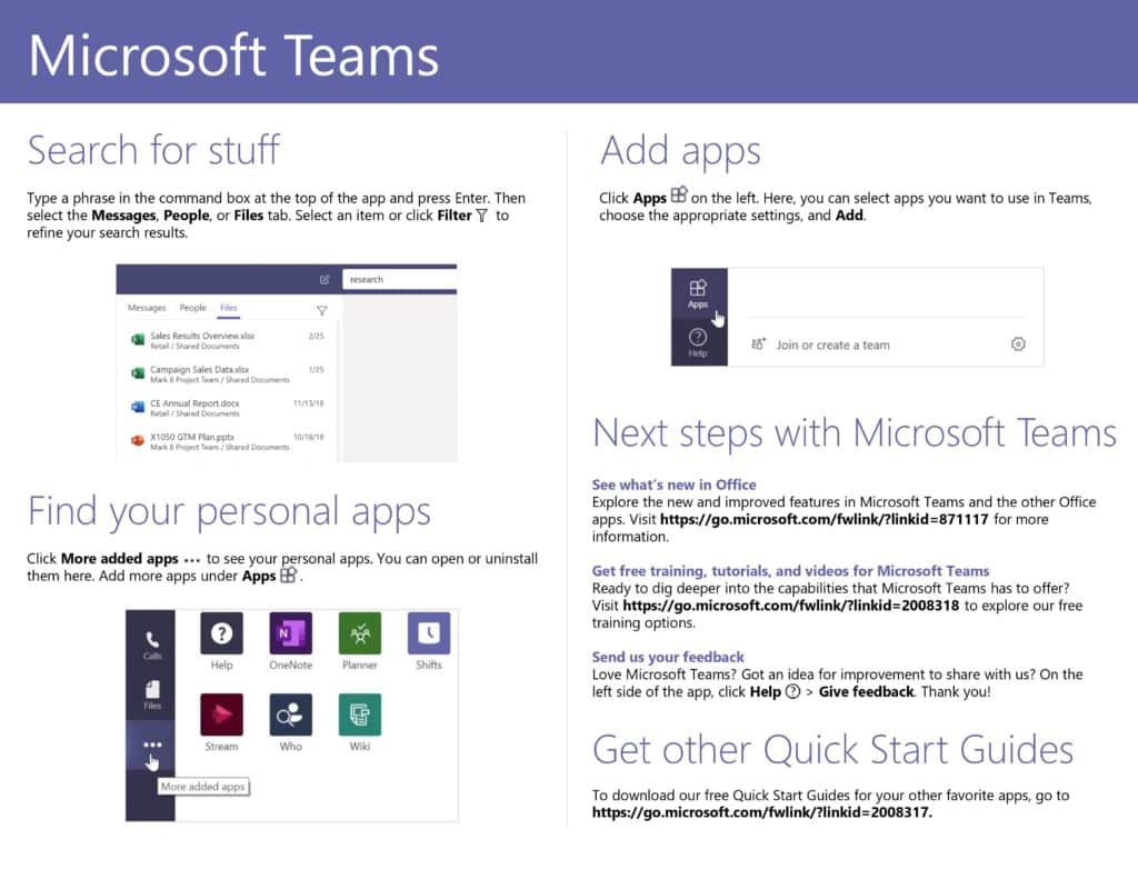 Microsoft Teams Quick Start Guide | Xantrion